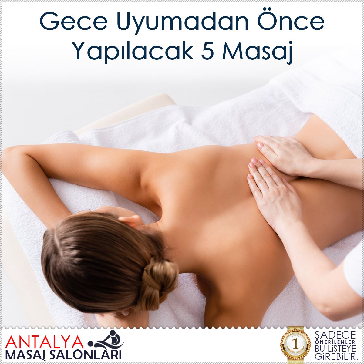 Gece Uyumadan Önce Yapılacak 5 Masaj : Kapak Görseli