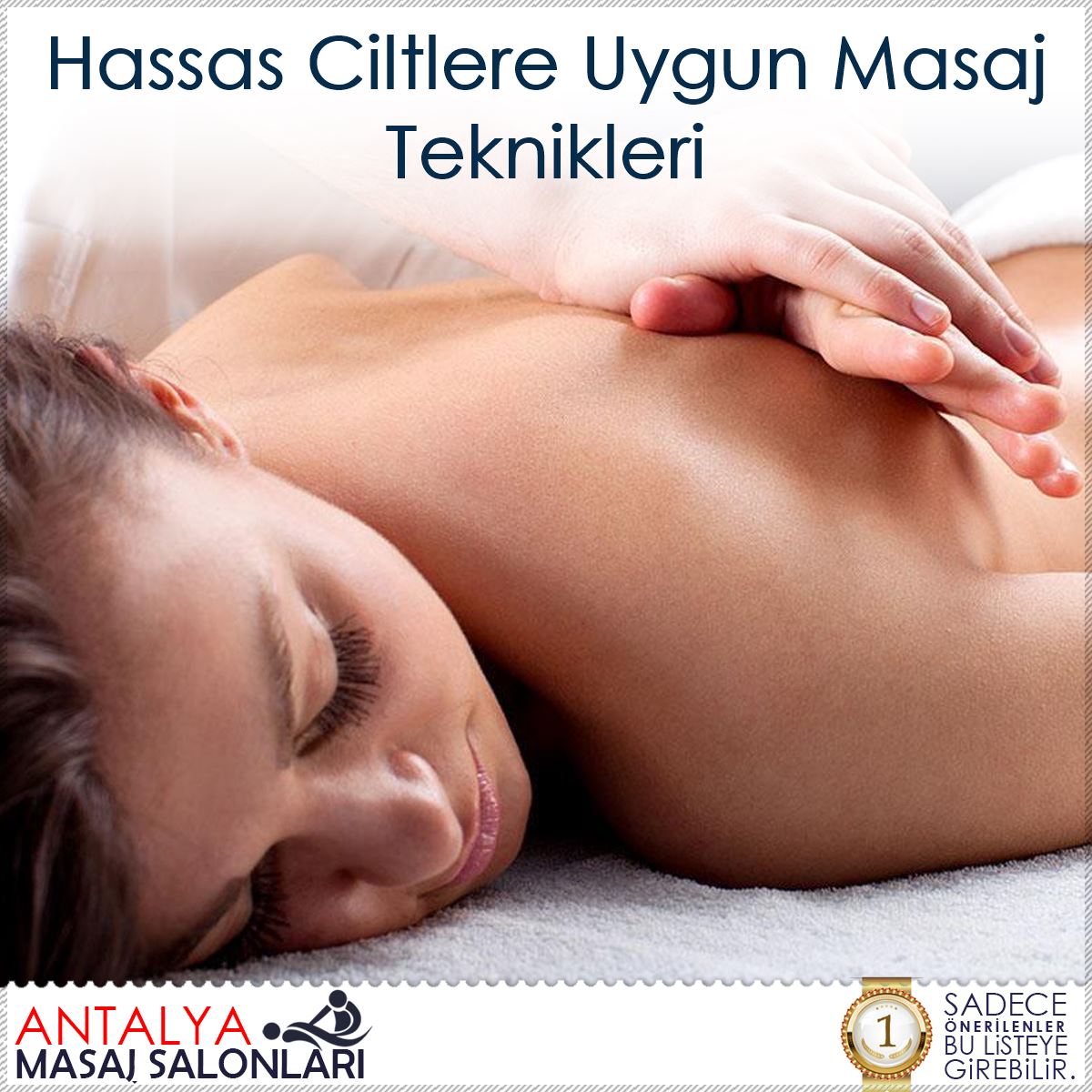 Hassas Ciltlere Uygun Masaj Teknikleri : Kapak Görseli