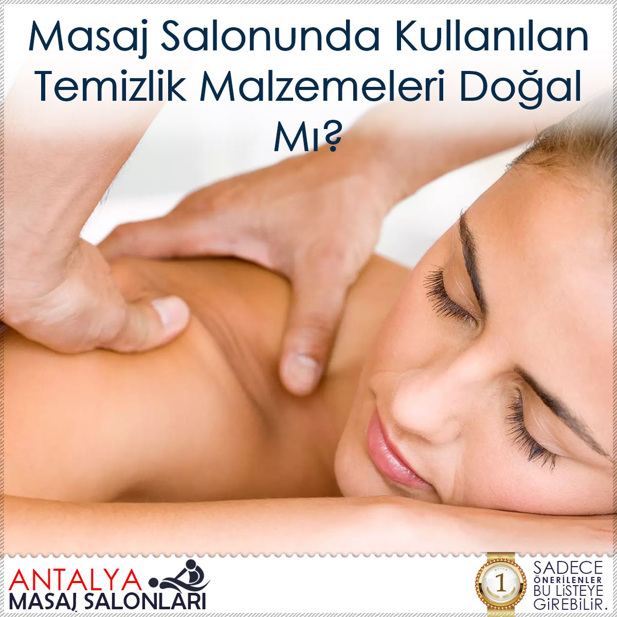 Masaj Salonunda Kullanılan Temizlik Malzemeleri Doğal Mı?