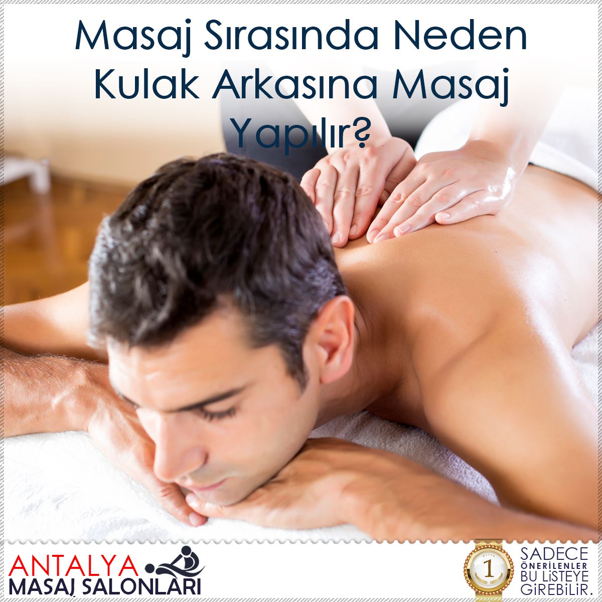 Masaj Sırasında Neden Kulak Arkasına Masaj Yapılır?