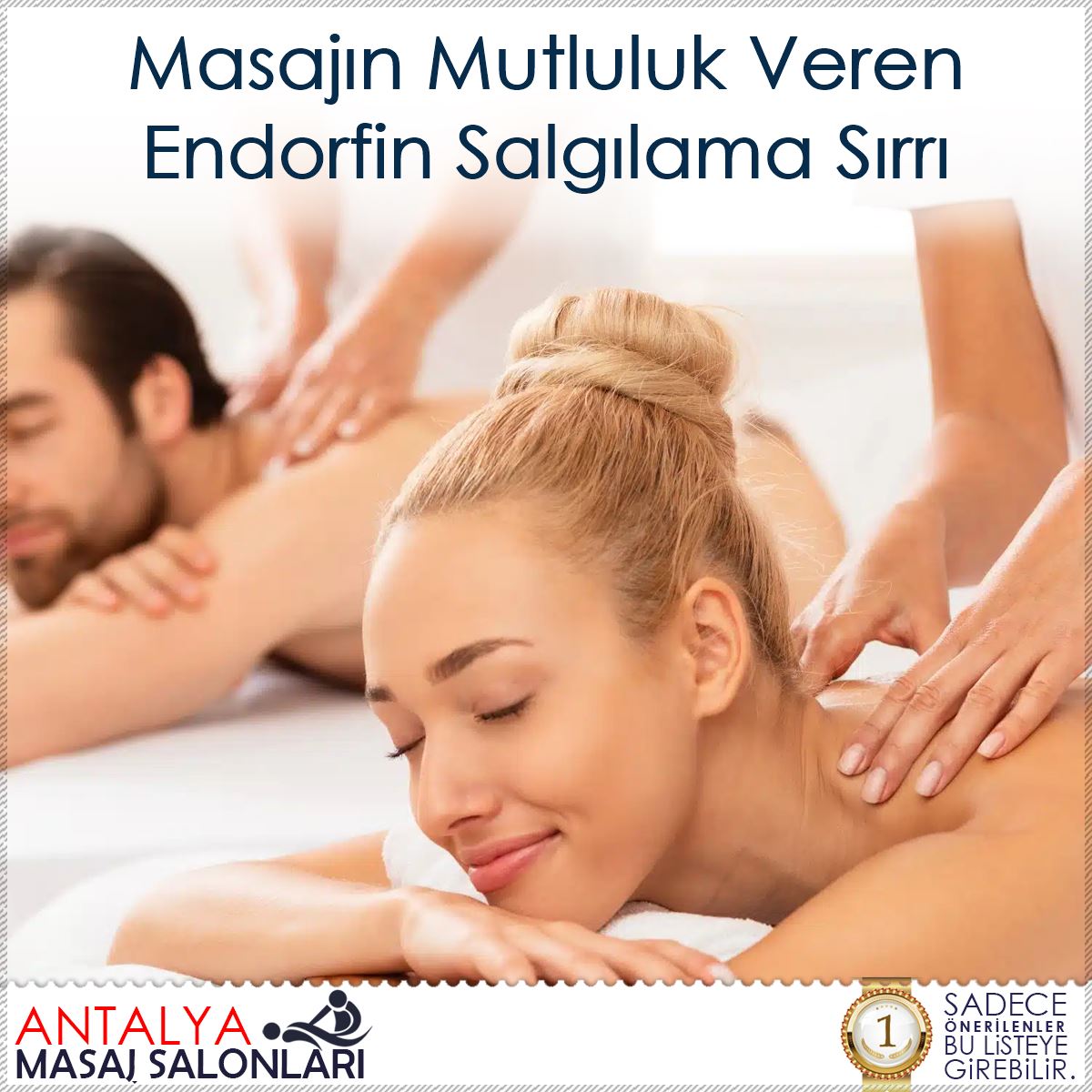 Masajın Mutluluk Veren Endorfin Salgılama Sırrı : Kapak Görseli